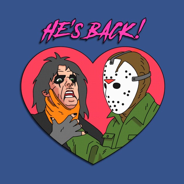 Alice Cooper & Jason VoorHees by BryanWestArt