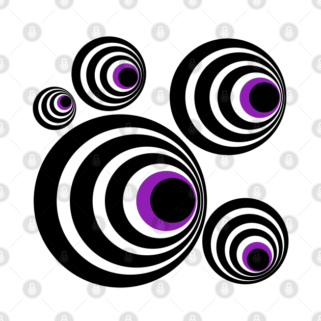 Optical Illusions, Visual Phenomena, circle pattern by marina63