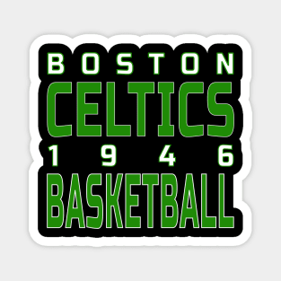 Boston Celtics Basketball Classic Magnet