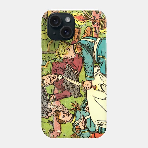 lunch at the bottom of the sea Phone Case by Marccelus