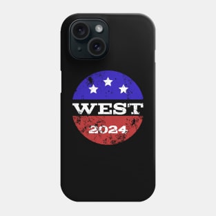 Cornel West 2024 American flag Phone Case