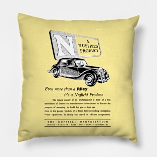 RILEY CARS - advert Pillow