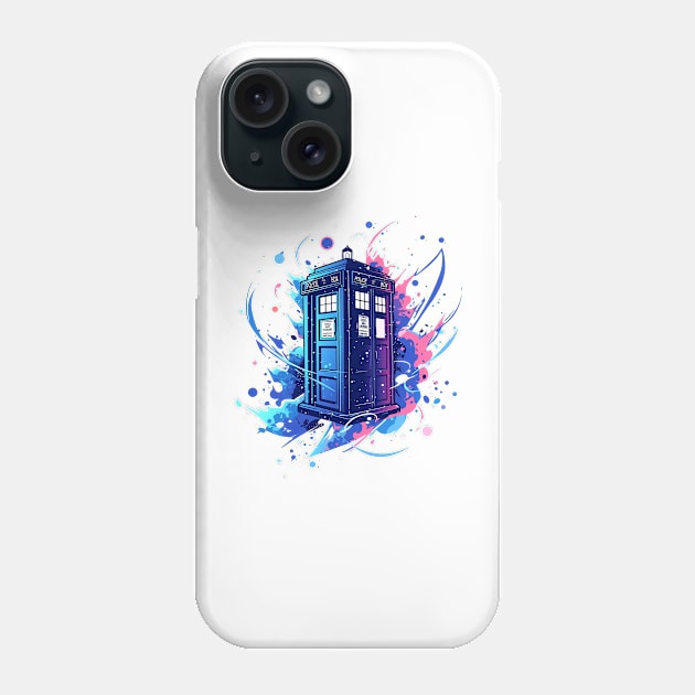 dr who Phone Case by a cat cooking