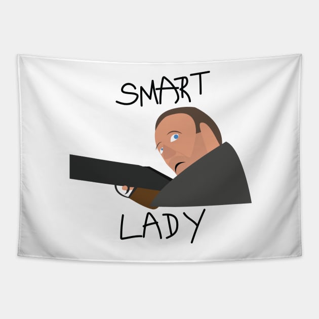 Smart Lady Tapestry by FlyNebula