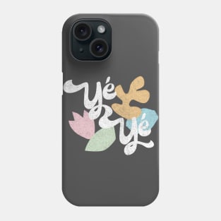 Yé-Yé /// 60s Aesthetic Original French Music Design Phone Case