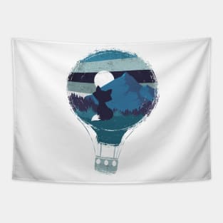 Nature's hot air Balloon Tapestry