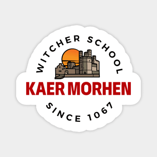 Kaer Morhen - Witcher School II - White - Fantasy Magnet