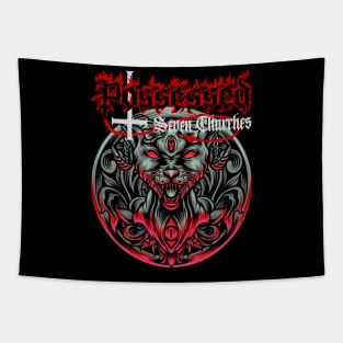 Possessed Beyond the Gates Tapestry