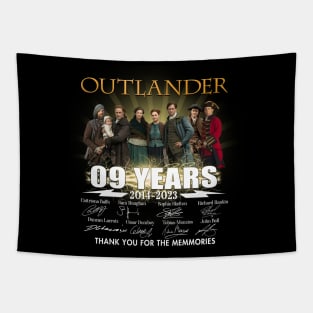 08 Years Outlander Anniversary Thank You For The Memories Movie Tapestry