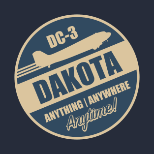 DC-3 Dakota (Small logo) T-Shirt