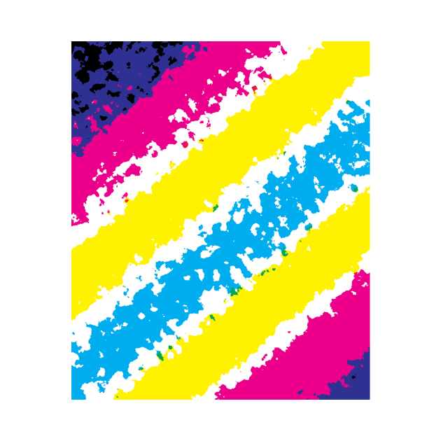 Bright diagonal splash pattern by PandLCreations