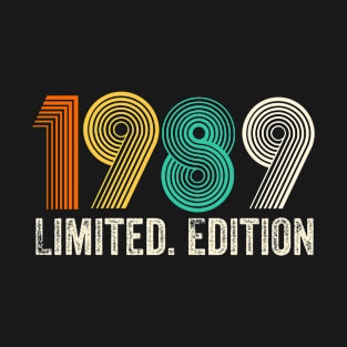 1989 Vintage 1989 Birthday Retro 1989 T-Shirt