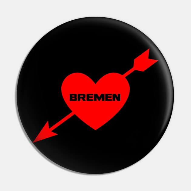 I love Bremen Pin by Coretec