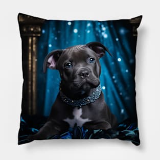 Cute Blue Nose Pitty Pillow