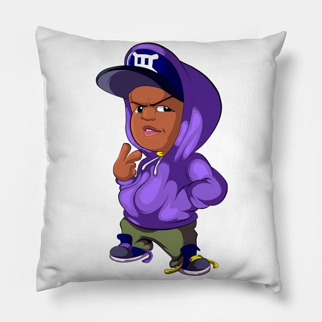 SWAGBOY Pillow by vicktoonz