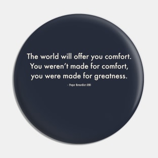 Made for Greatness Pin