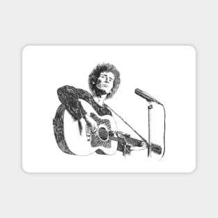 Tim Buckley Original Hand Drawn Ink Artwork Magnet