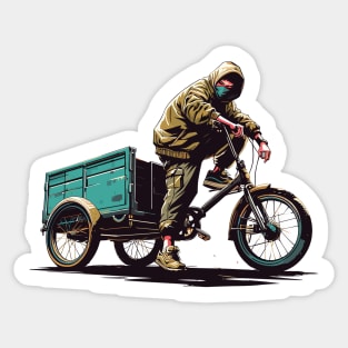 Cargo Bike Stickers for Sale