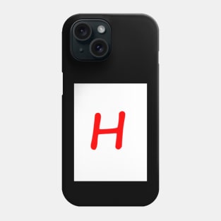 Letter H Phone Case