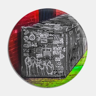 Graffiti Sticker NYC Pop Street Art Pin