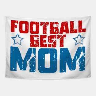 Football Best Mom, Football Best Mama Tapestry