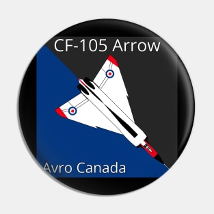 AVRO CF105 ARROW RCAF Pin