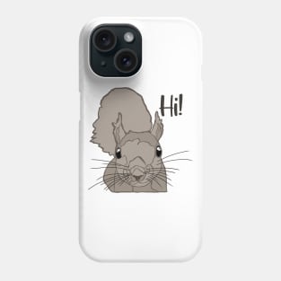 Fox Eastern Gray Japanese Squirrel Lover Squirrel Phone Case