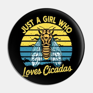 just a girl who loves cicadas Pin