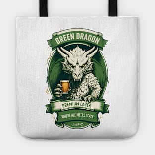 Green Dragon Premium Lager - Where Ale Meets Scale - Fantasy Tote