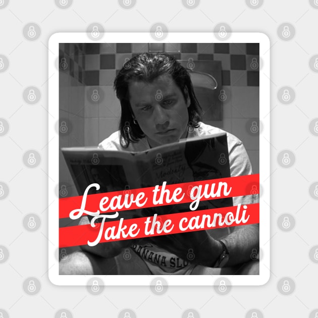 Vincent Vega leave the gun Magnet by TKsuited