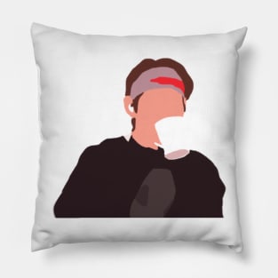 BTS V Ellen Meme Minimal Pillow