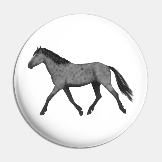 Dapple grey Pin by Shyflyer