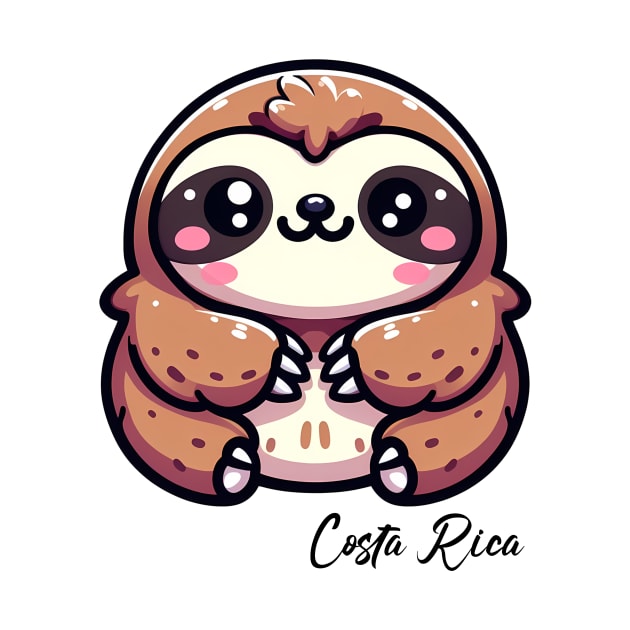 Cute & Cuddly: Sloth Costa Rica 🦥 by Costa Rica Designs