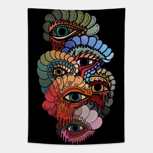 Chicken Eyes Tapestry