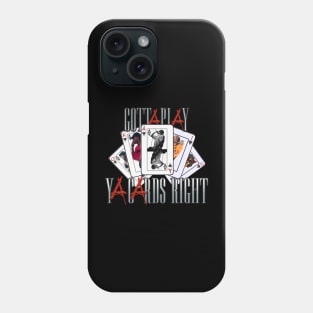 Alxvnder "Royal Flush Hand" Design Phone Case