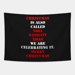 What is christmas? Tapestry