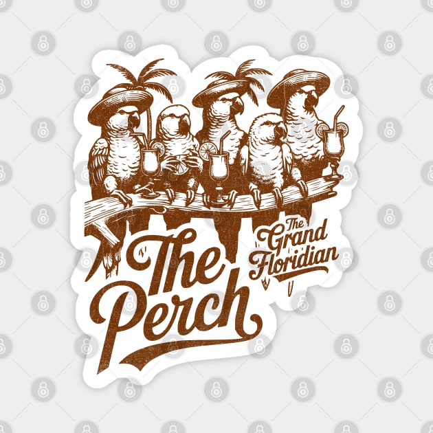 The Perch Birdcage Bar Grand Floridian Orlando Florida Magnet by Joaddo