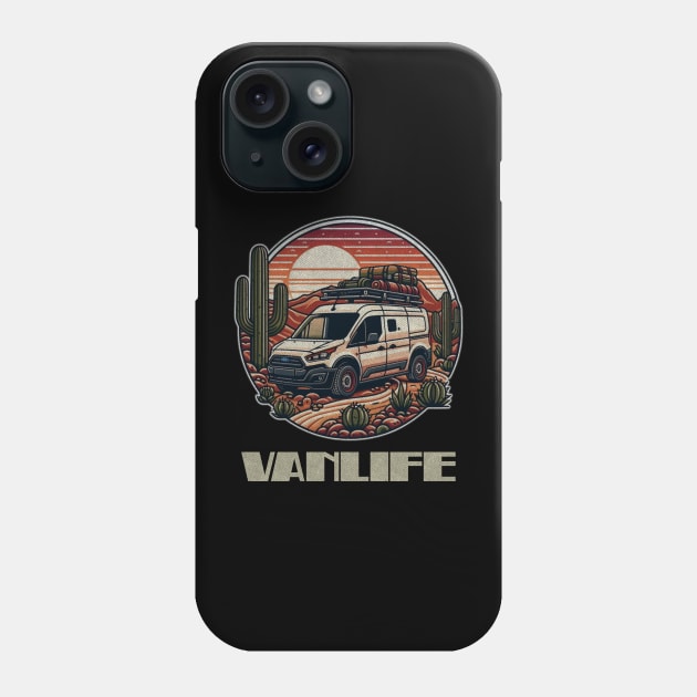 Transit connect camper Phone Case by Tofuvanman