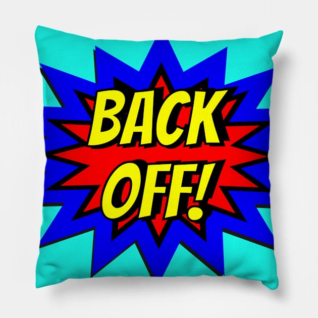 Back Off Social Distancing 2020 Pillow by teeshirtmarket