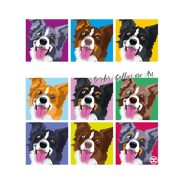 Border Collies are Pop by DoggyGraphics