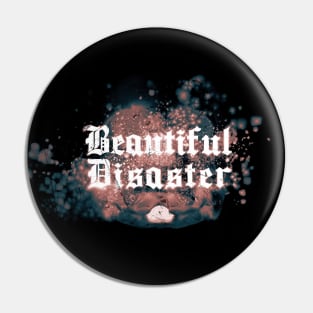 Beautiful Disaster Skull Pin