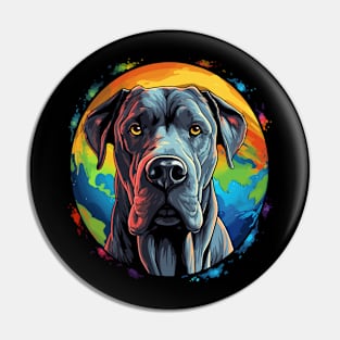 Great Dane Earth Day Pin