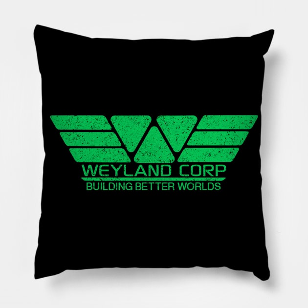 Weyland Corp Pillow by Alfons