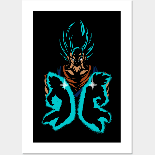 Vegetto Super Saiyajin Blue - Vegito DBZ Art Board Print for Sale