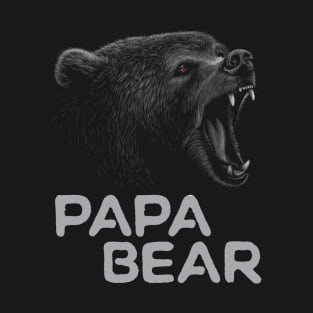 Papa Bear - Camping Dad T-Shirt