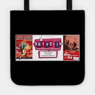 Drive-In Double Feature - The Brain that Wouldn't Die & Astro-Zombies Tote