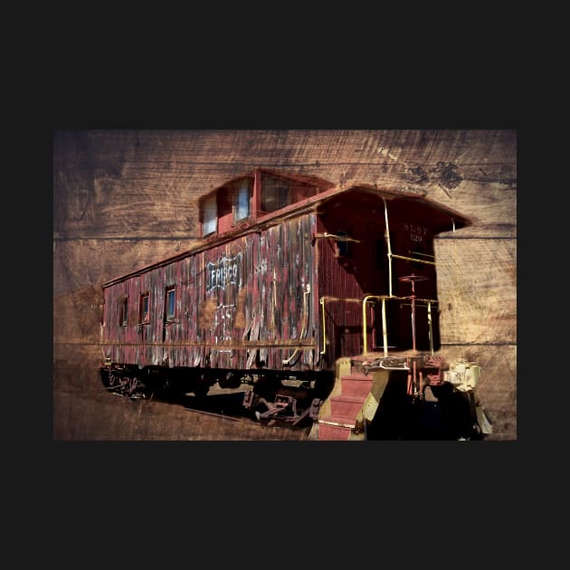 Old Caboose - Railroad Car by JimDeFazioPhotography