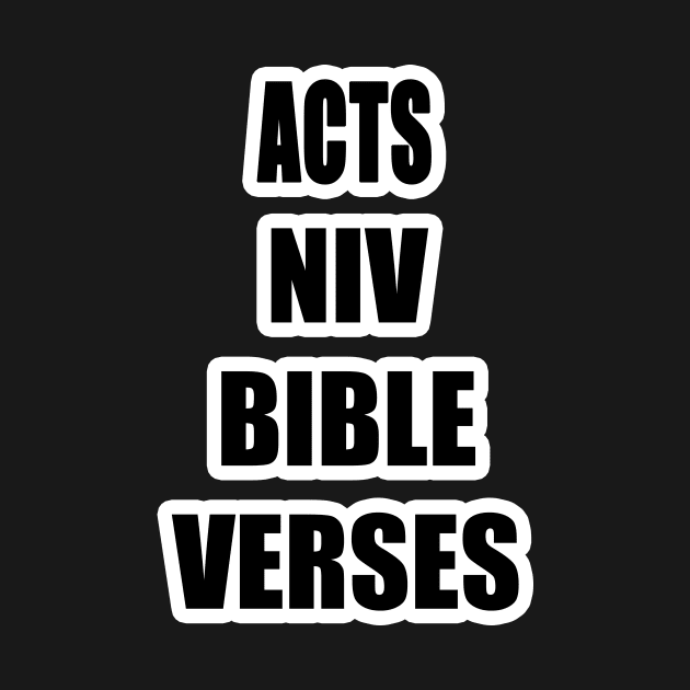 Acts NIV Bible Verses by Holy Bible Verses