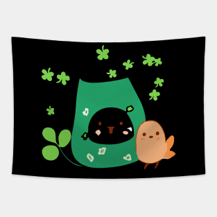 on St. Patrick’s Day bird bag Tapestry