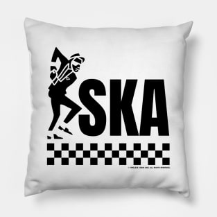 Ska Dancing Rude Boy Design Pillow